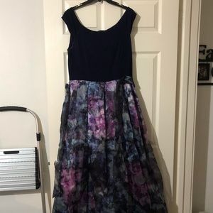 Eliza J floor length gown